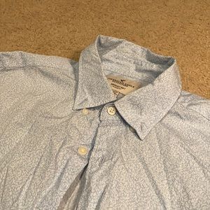 Pastel blue American Eagle button-down